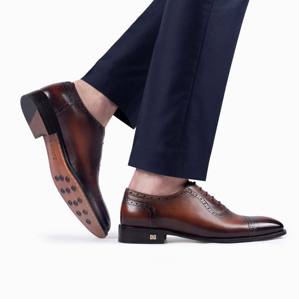 Brown brogues