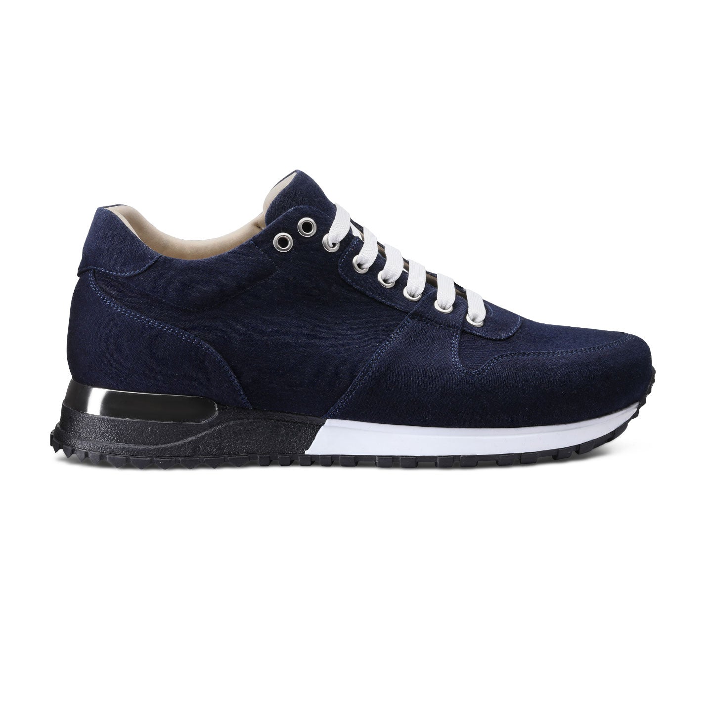 Denim sports shoes