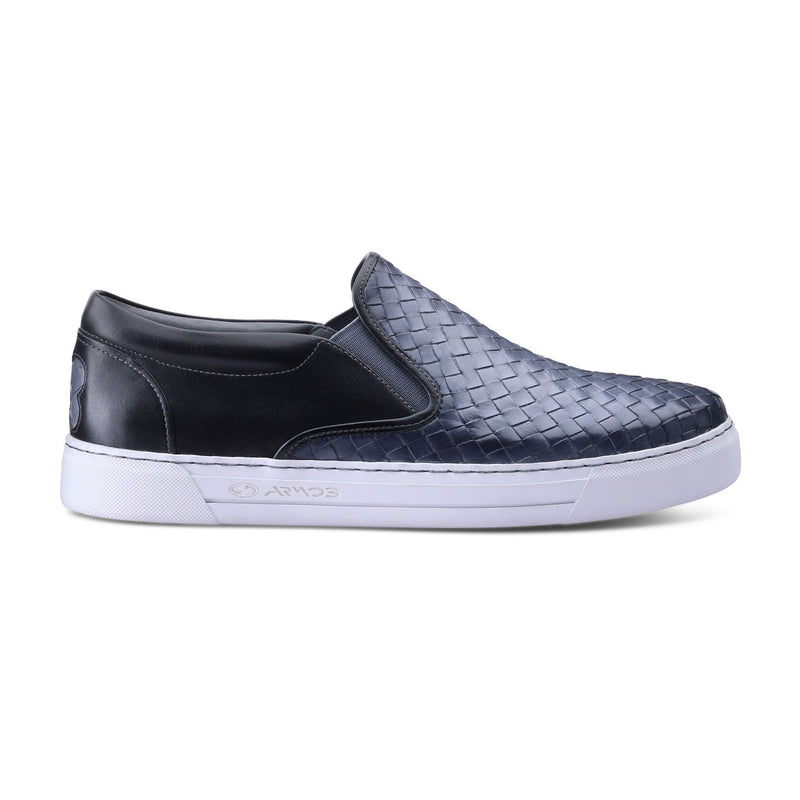 Men’s Black & Gray Slip-On Sneaker