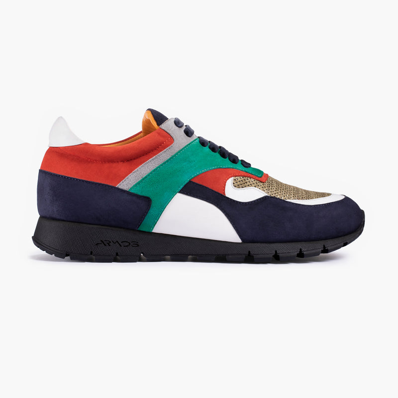 Men's Multi-Color Suede Sneaker