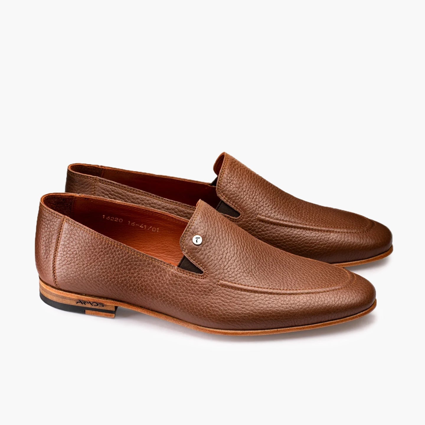 Brown loafers