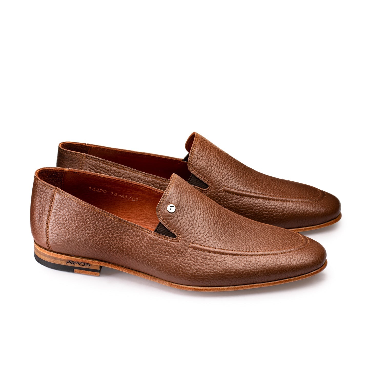 Brown loafers