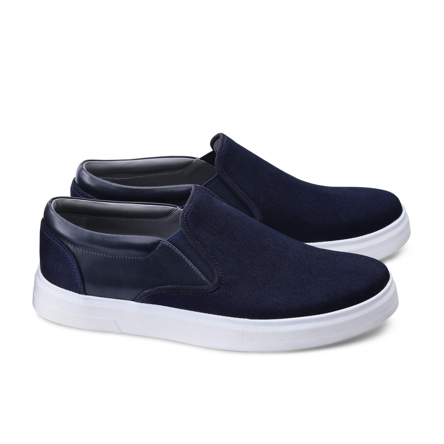 Linen fiber slip-ons