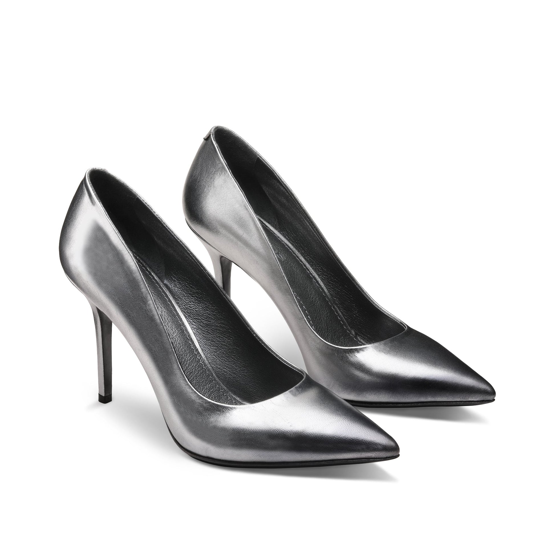 Classic silver pumps shoes