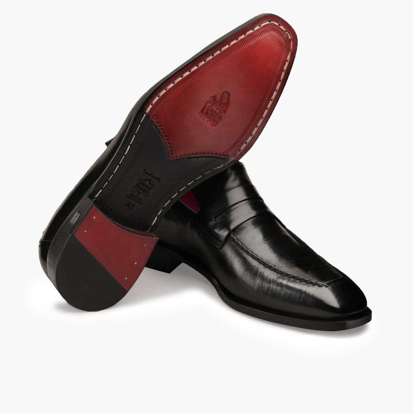 Classic black loafers