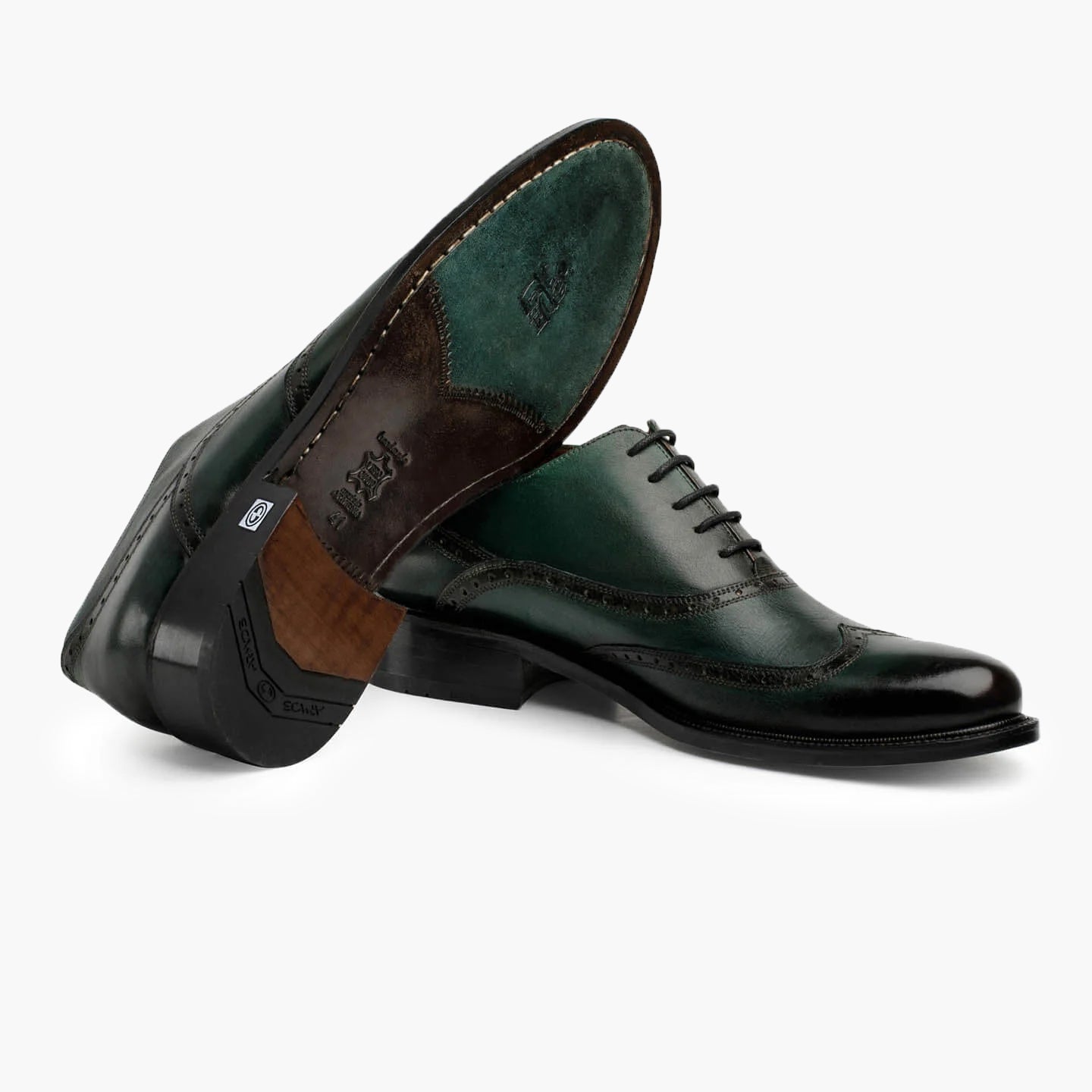 Emerald brogues