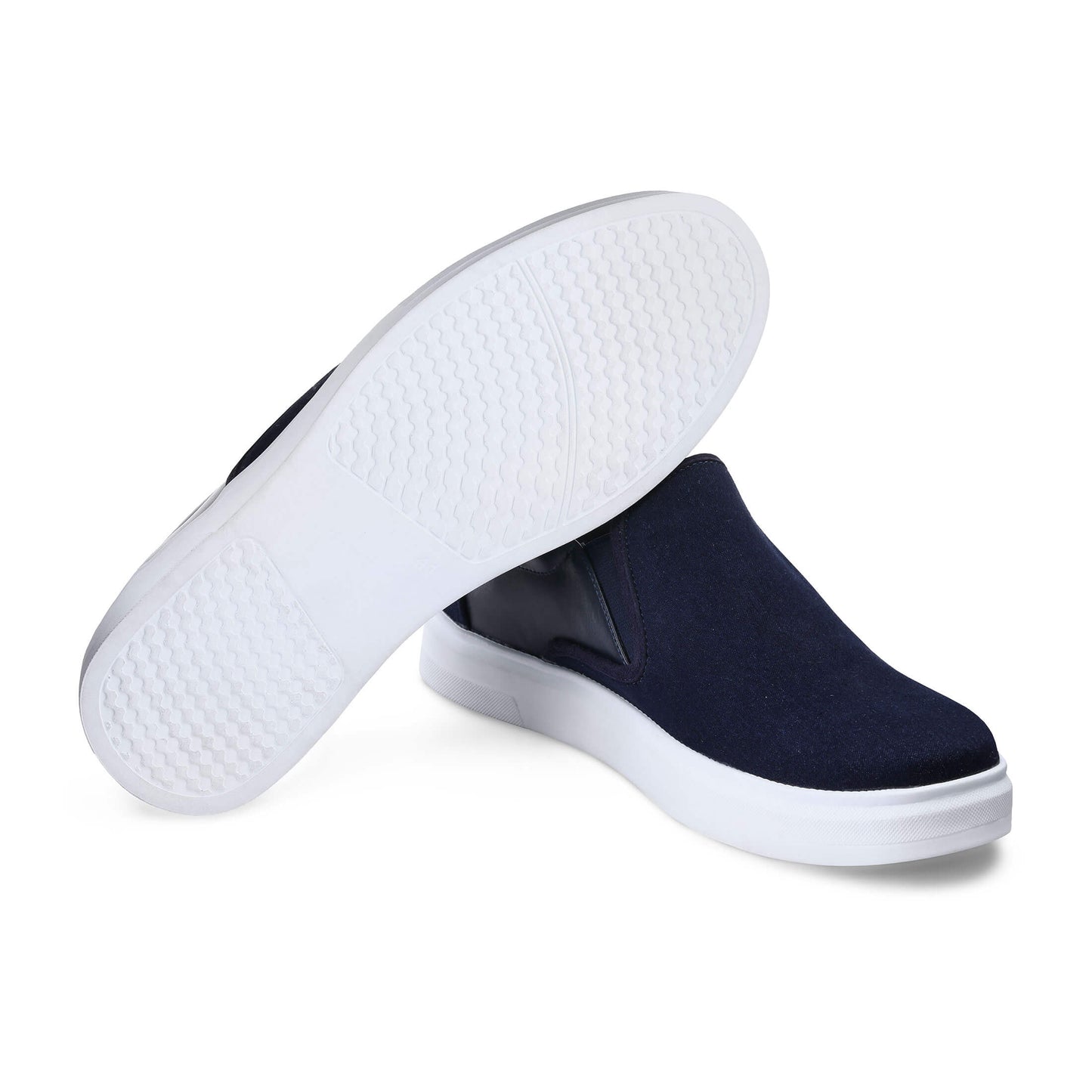 Linen fiber slip-ons