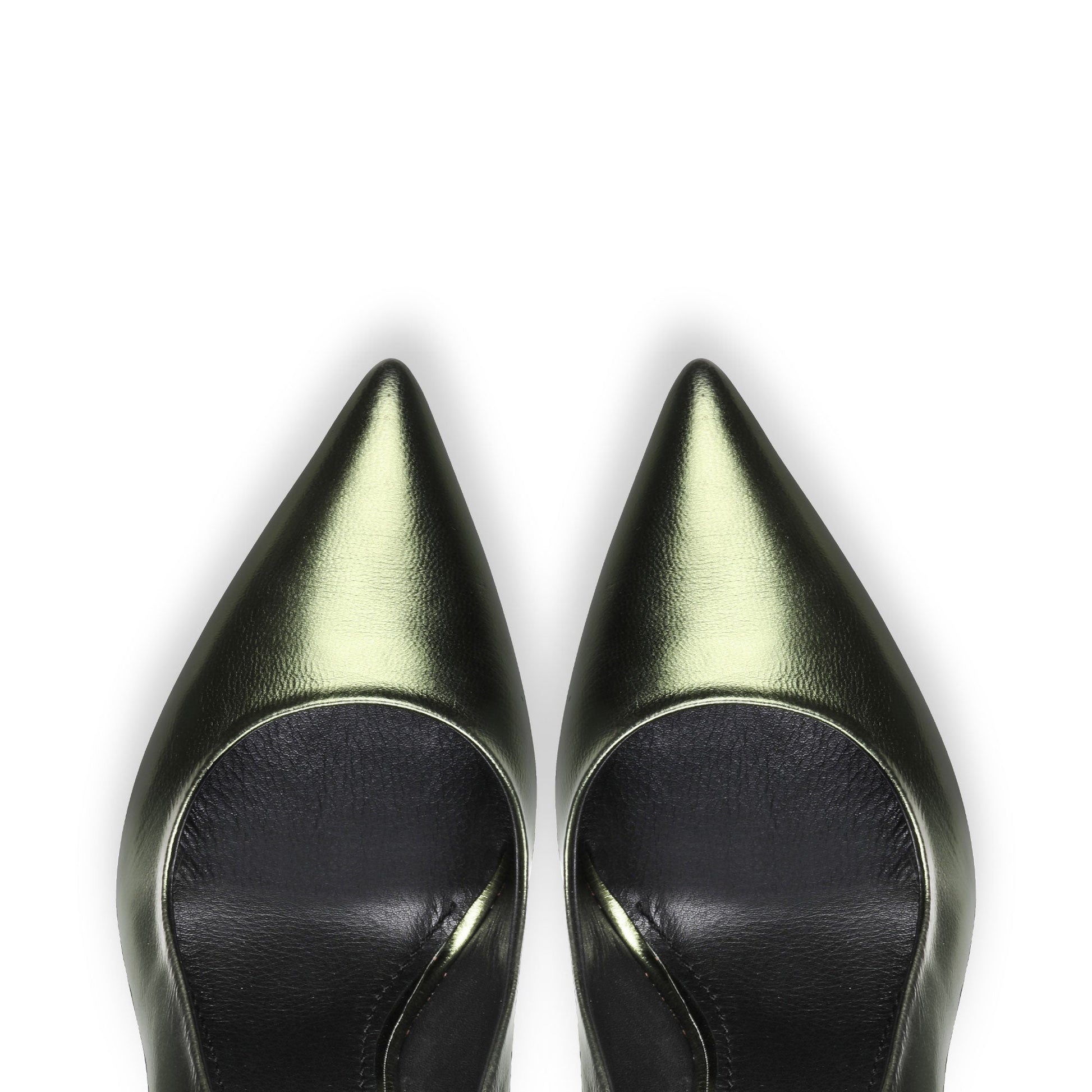 Pearl green pumps shoes