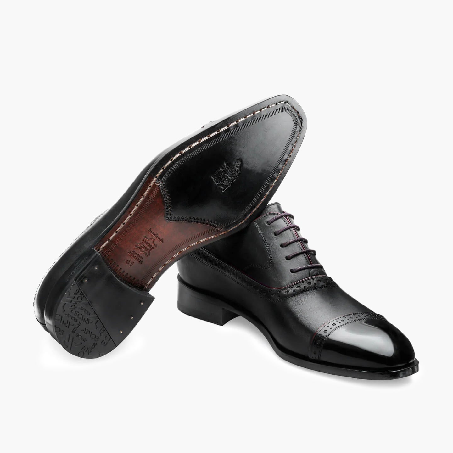 Oxford brogue shoes