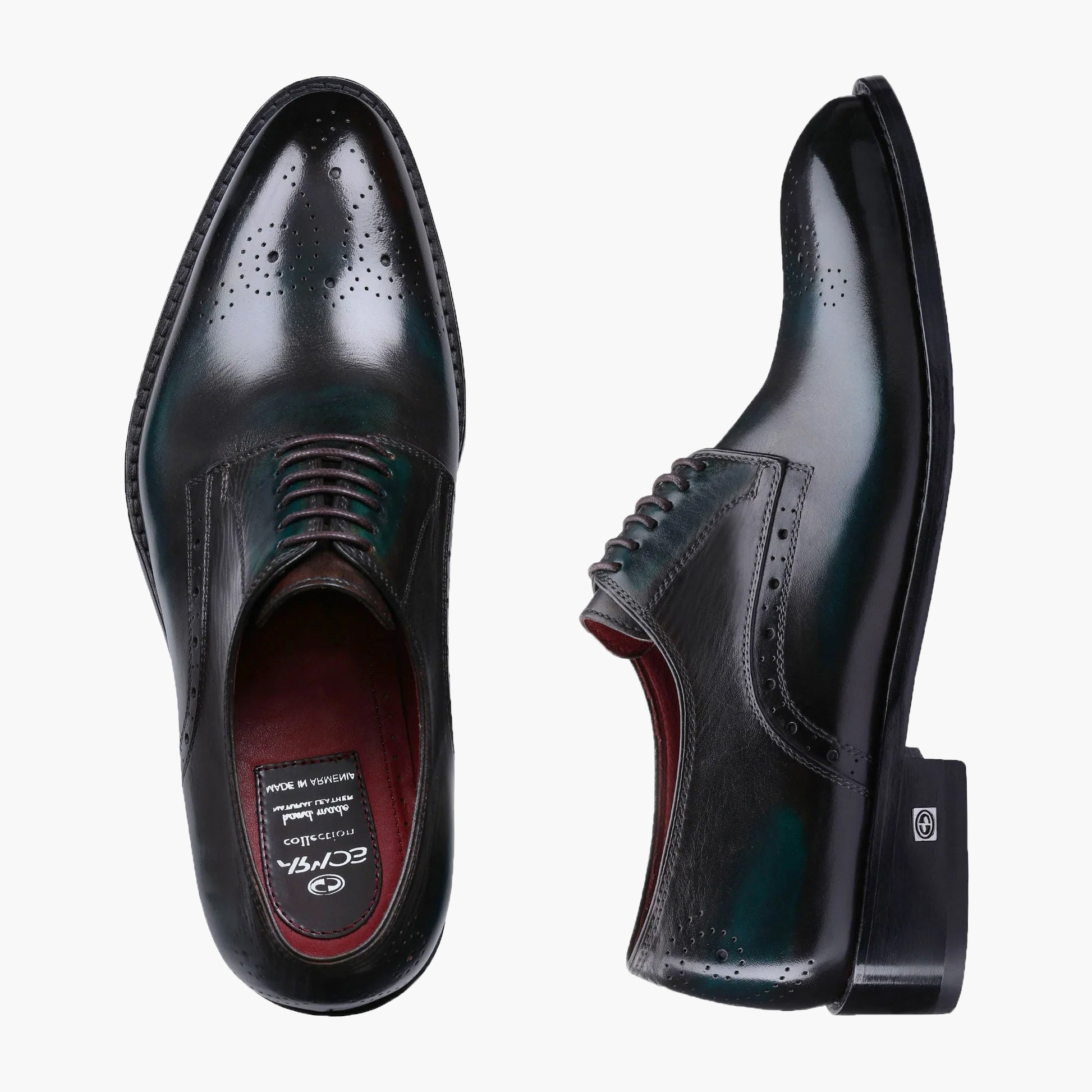 Emerald brogues