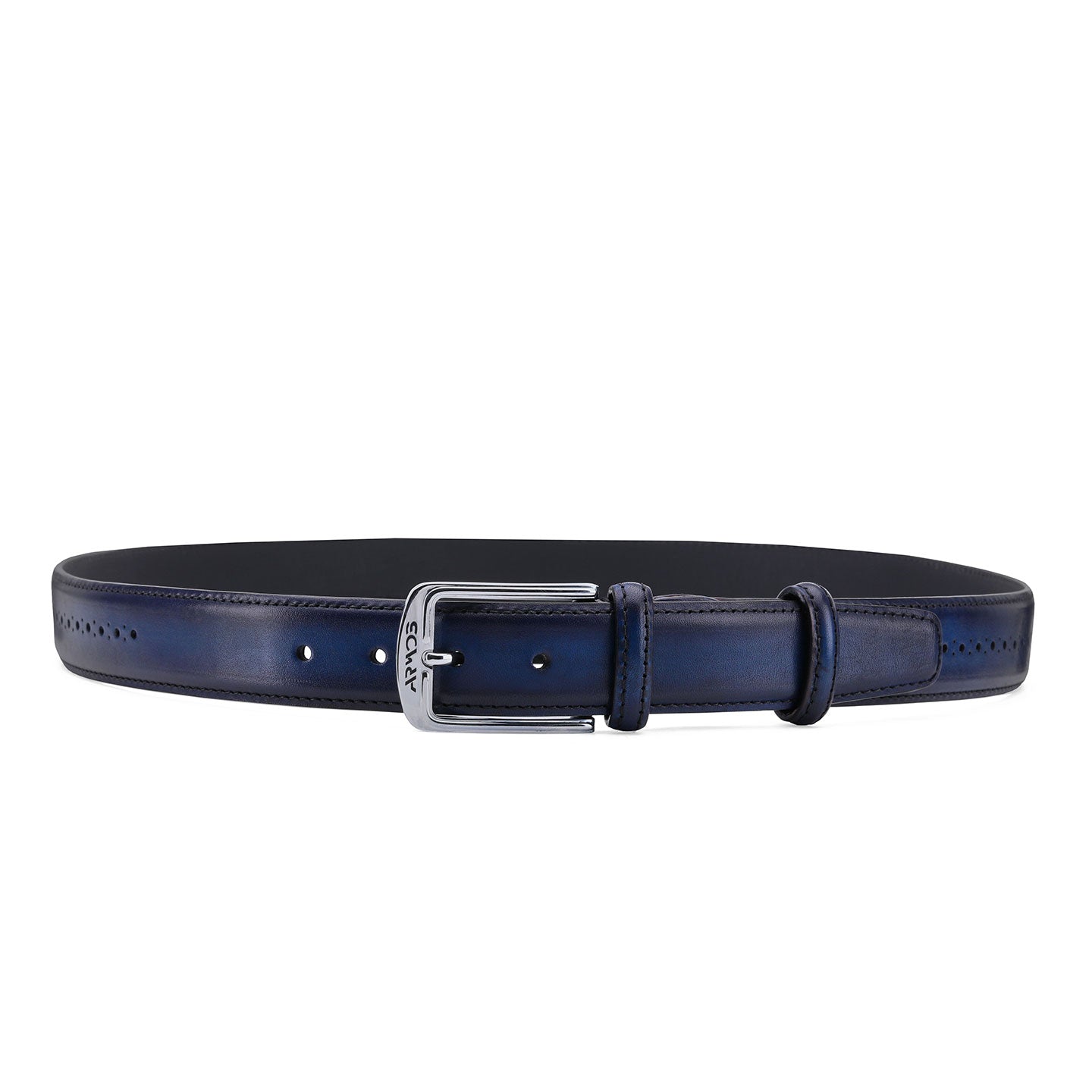 Blue Belt with perforation