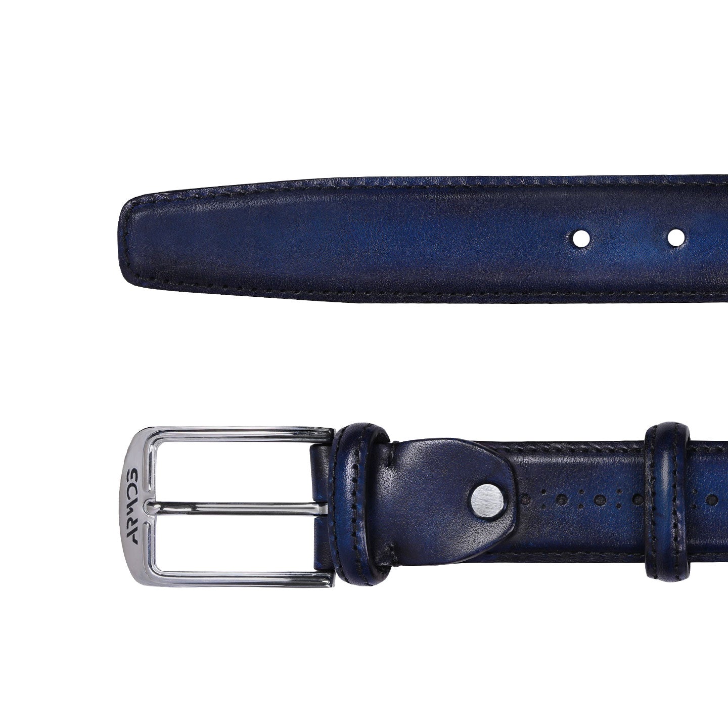 Blue Belt with perforation