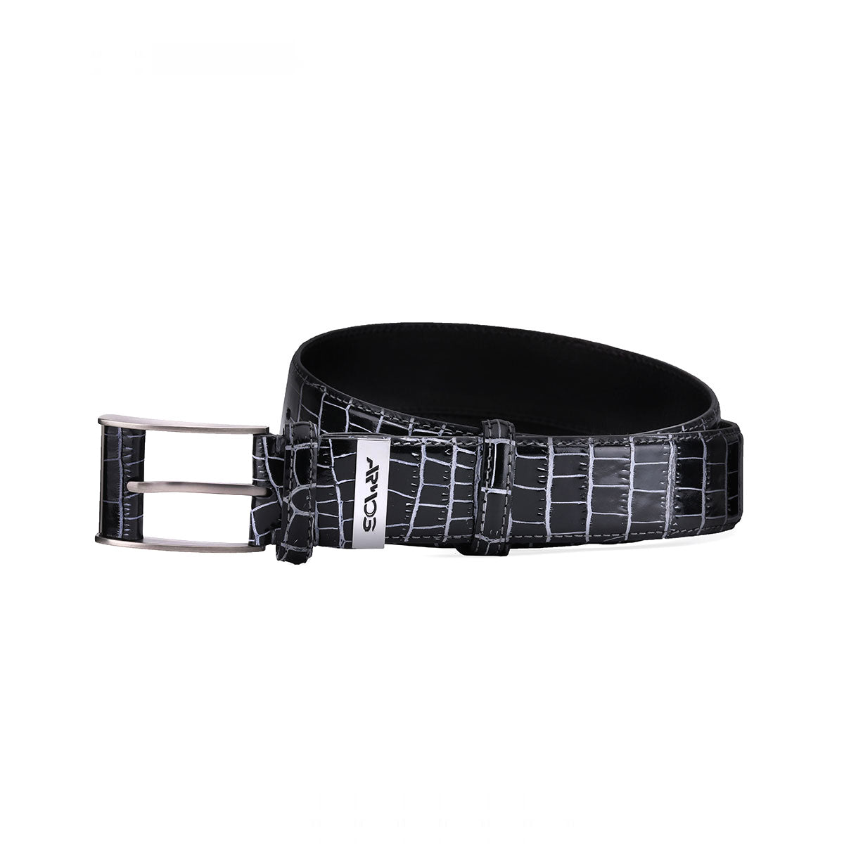 Men's two-tone belt