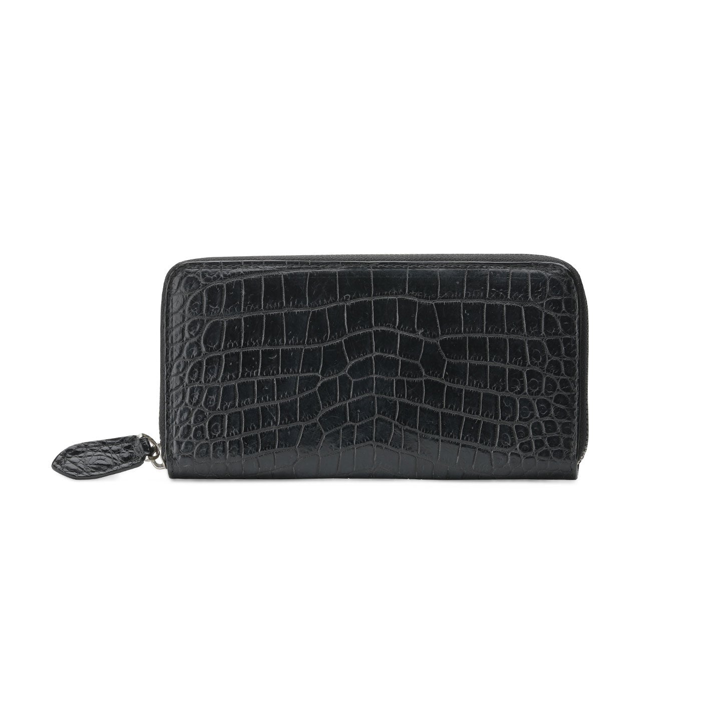 Crocodile leather wallet