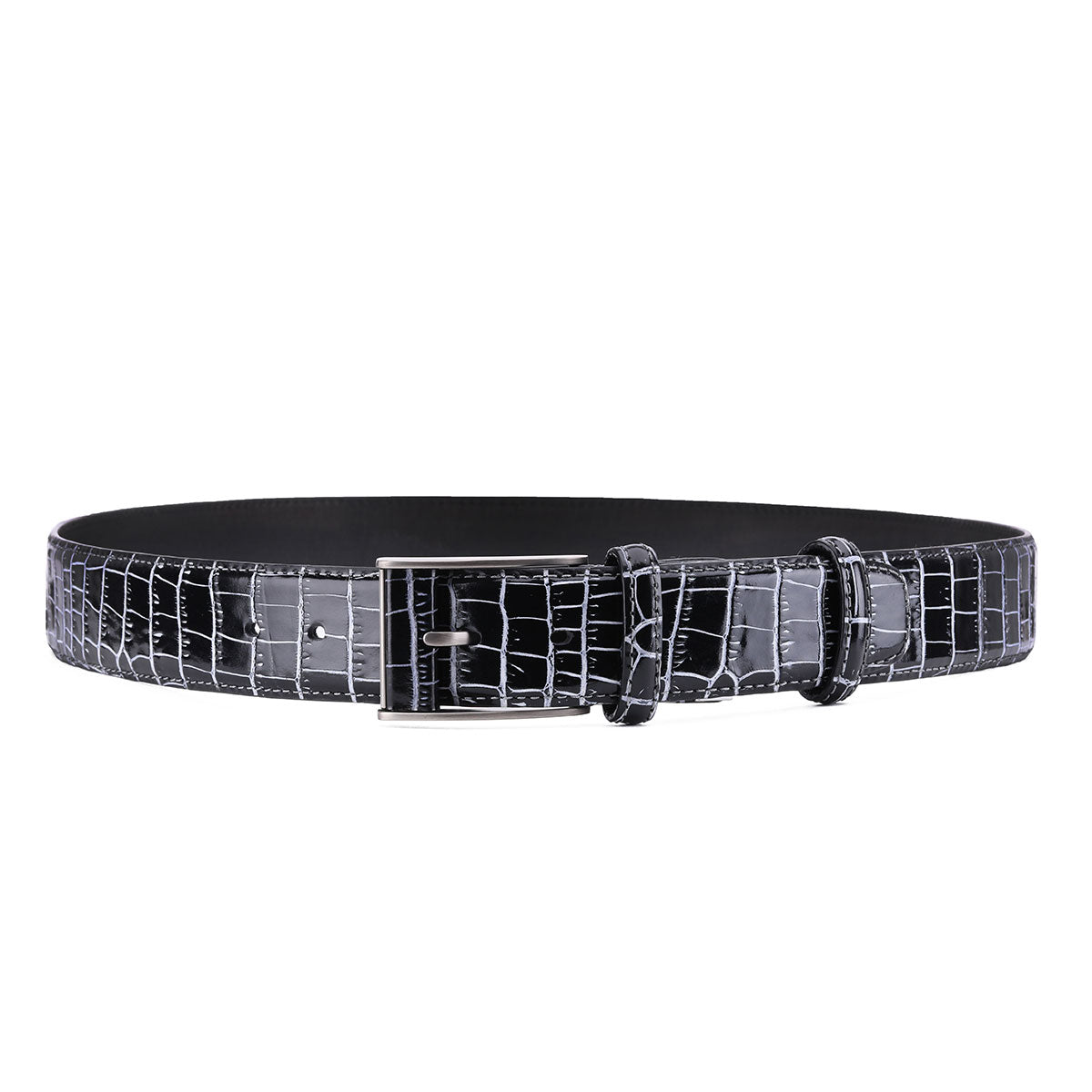 Men's two-tone belt