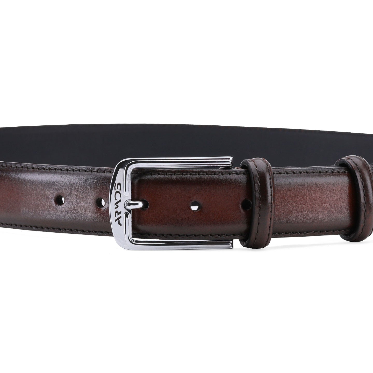 Brown Belt with perforation