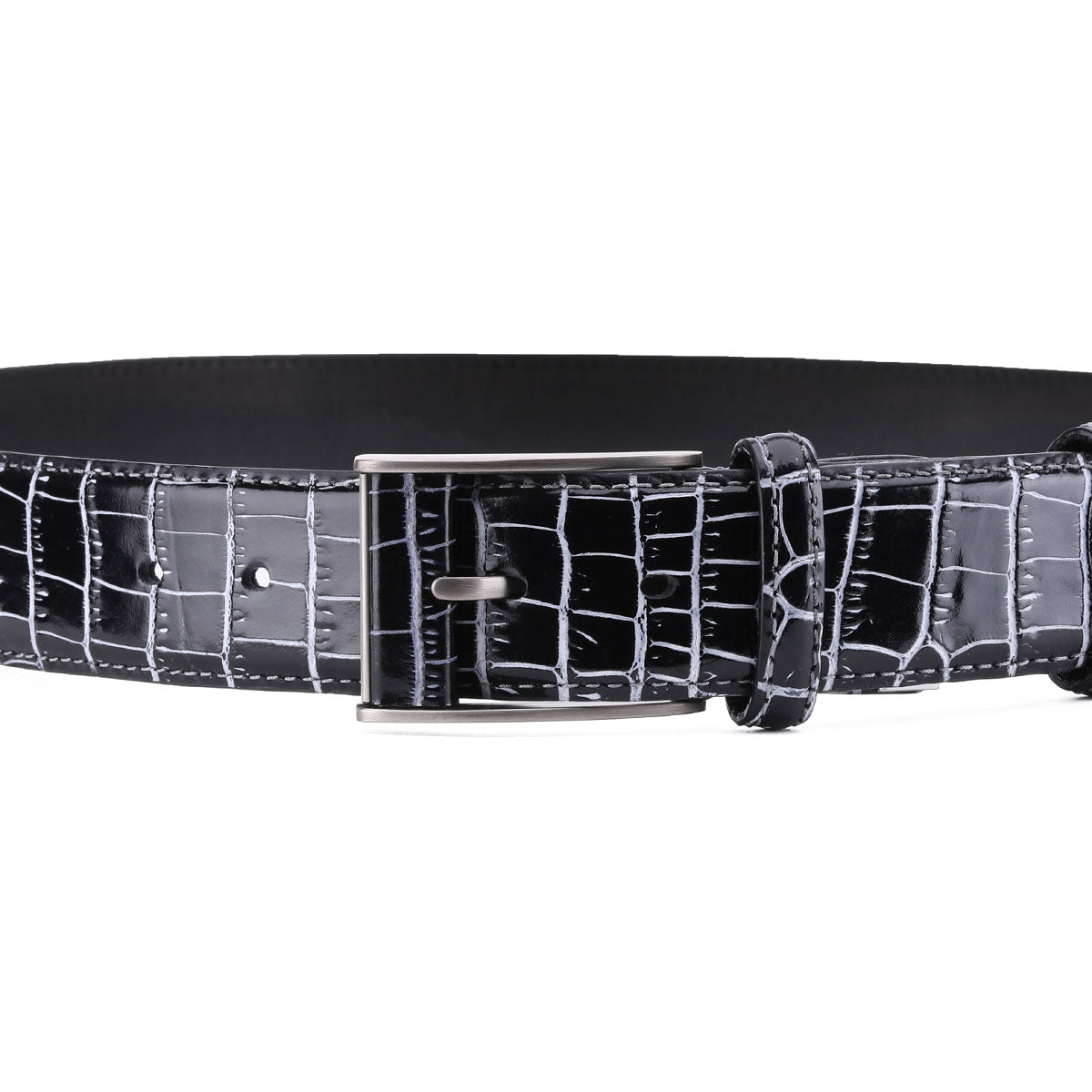 Men's two-tone belt