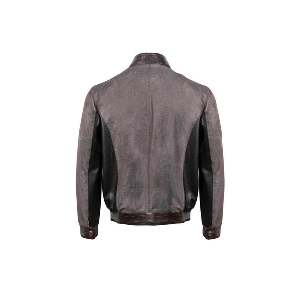 Exotic leather jacket