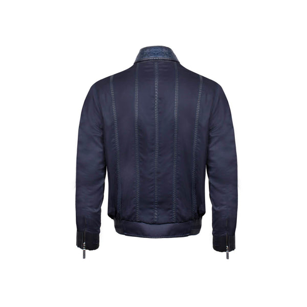 Dark blue exotic jacket