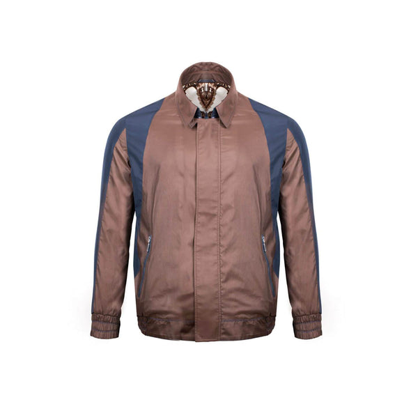 Brown waterproof jacket