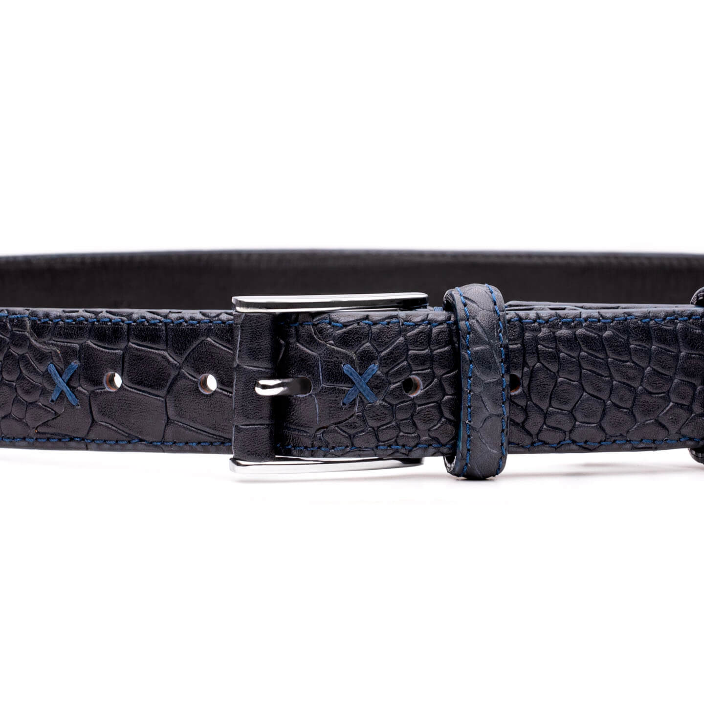 Leather belt